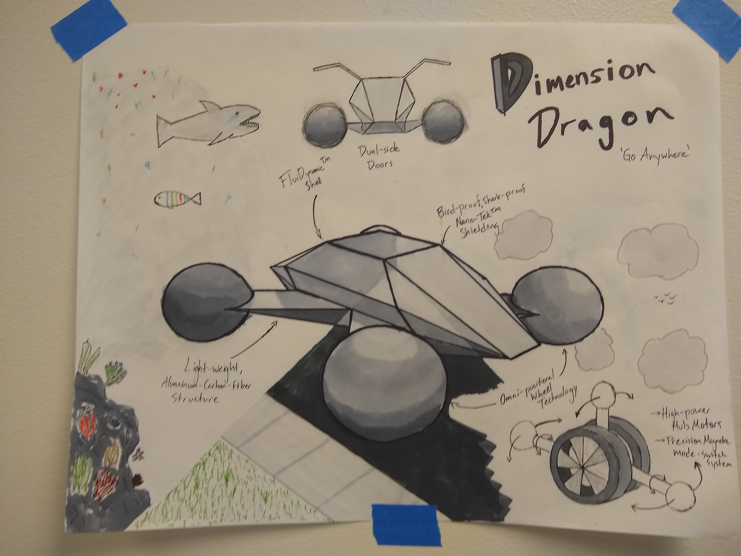 Original design idea sketch